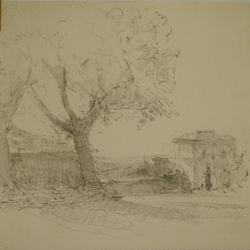 1960 - Paesaggio nei dintorni di Frascati